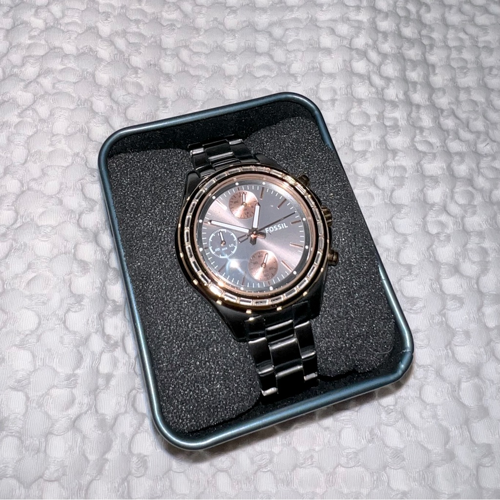 Fossil Dylan Chronograph Grey Dial Smoke Watch